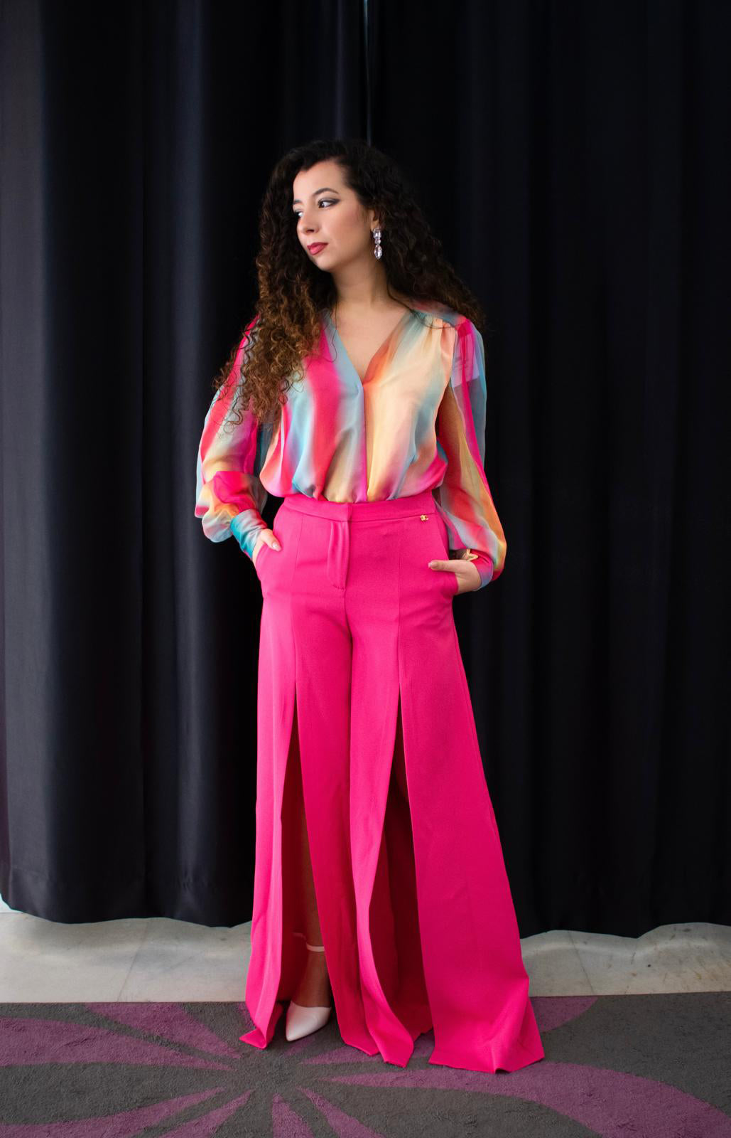 Blusa body, multicolore - Sarah Chole