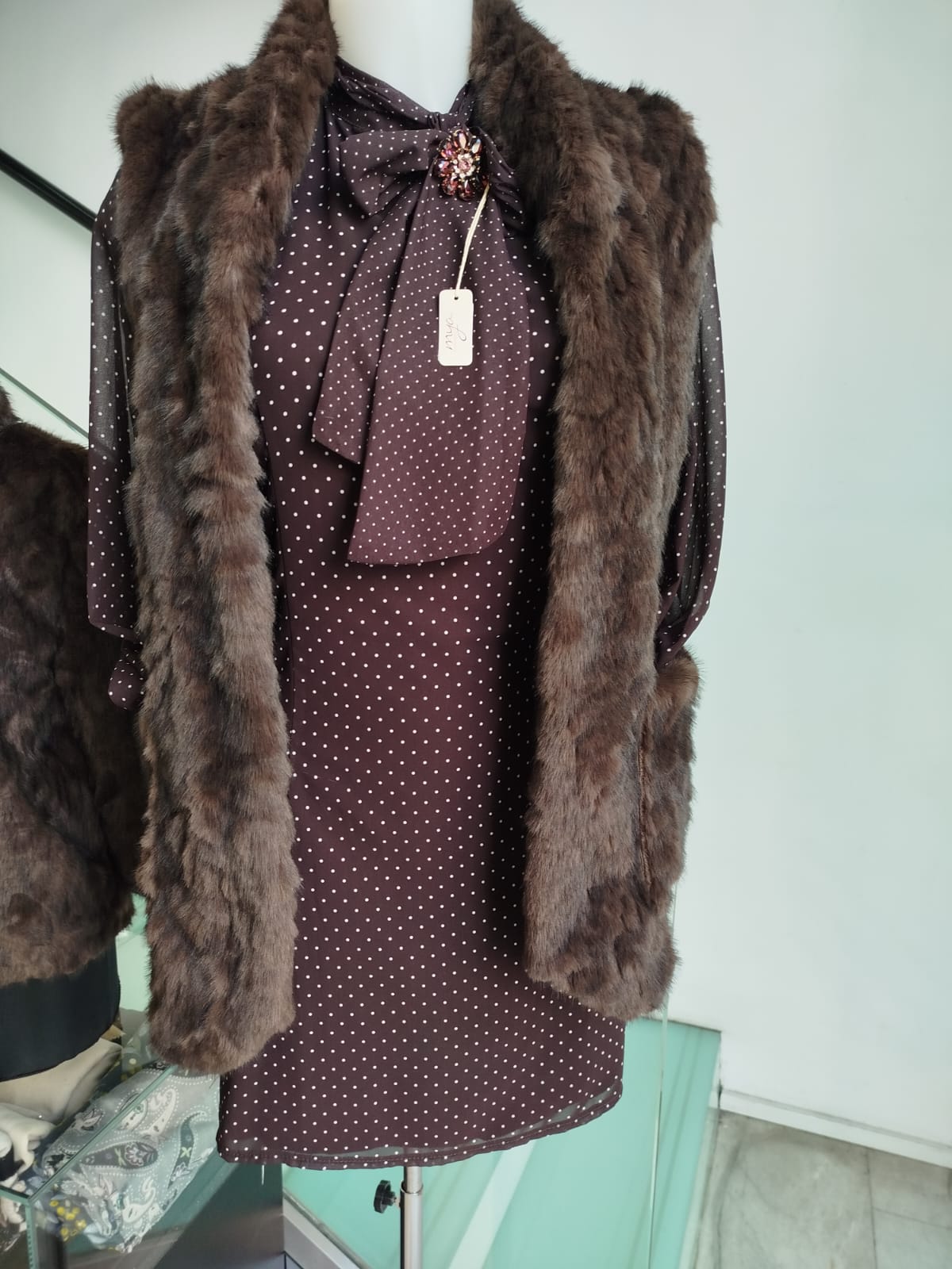 Gilet pelliccia Nair￼