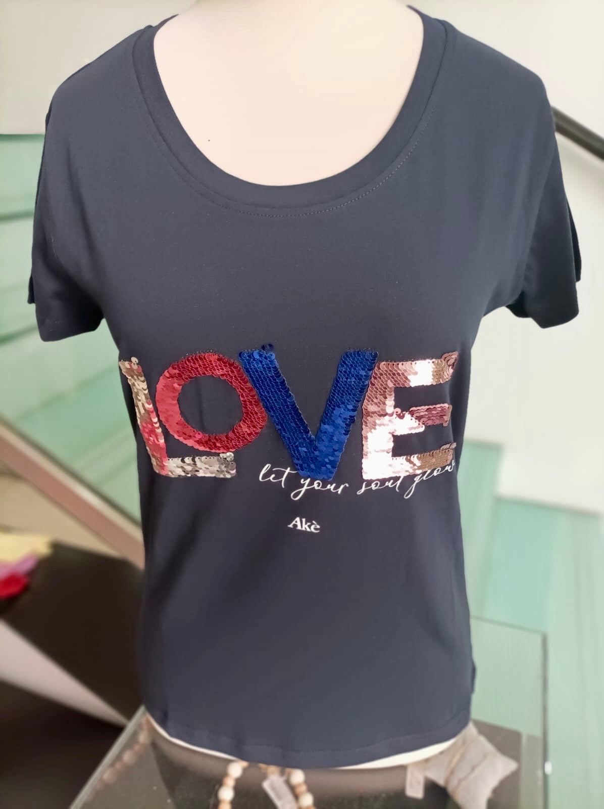Maglia Love Blu