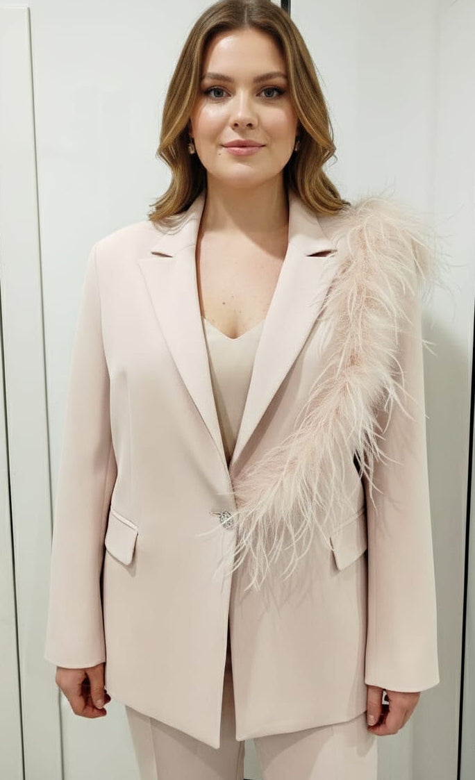 Tailleur Mia con Piume