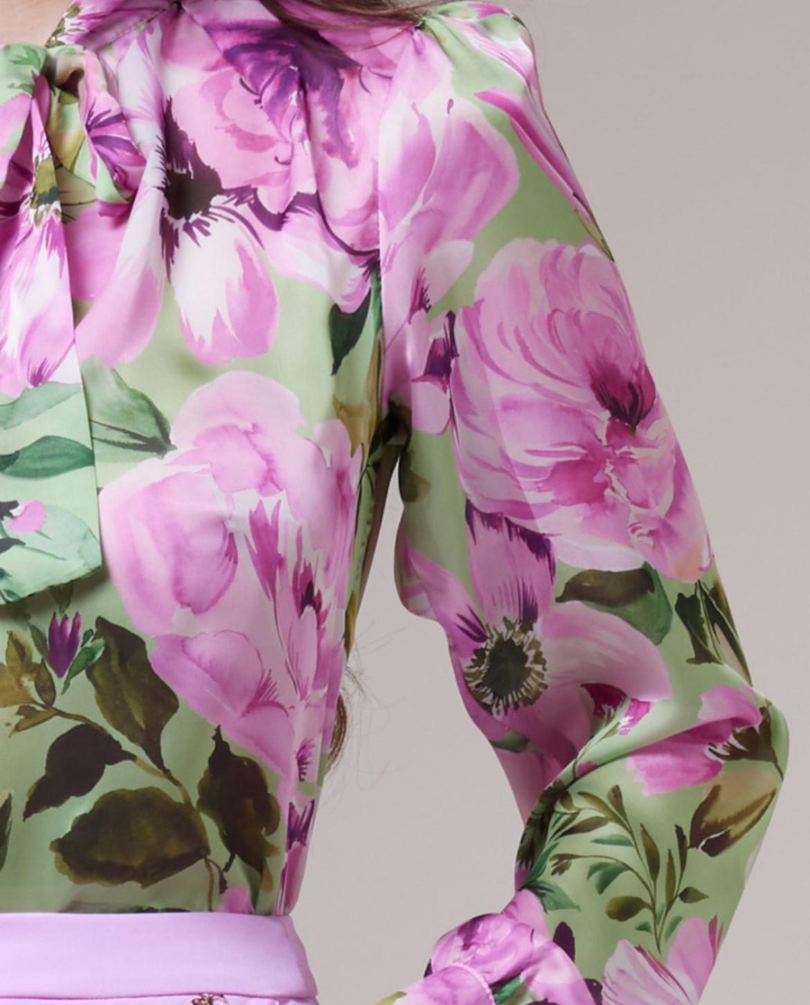 Blusa -  fantasia floreale - Sarah Chole